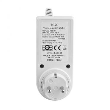 Digitaler Steckdosenthermostat TS20