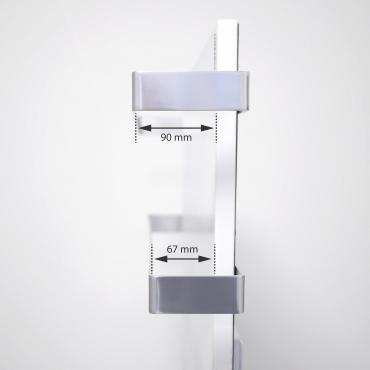 Handtuchhalter Aluminium für VASNER Citara Infrarotheizung Set